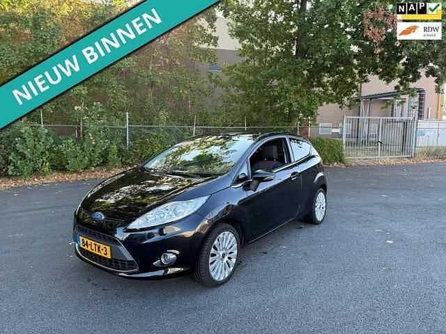 Zwart Gebruikt 2009 Ford Fiesta Ghia Hatchback | € 3.299 (Super prijs) - Afbeelding 1/3
