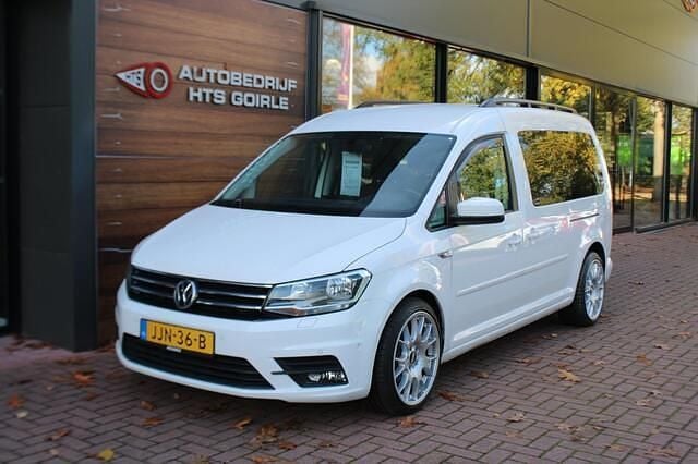 Wit Gebruikt 2016 VW Caddy Maxi Trendline MPV | € 20.950 (Super prijs) - Afbeelding 1/4