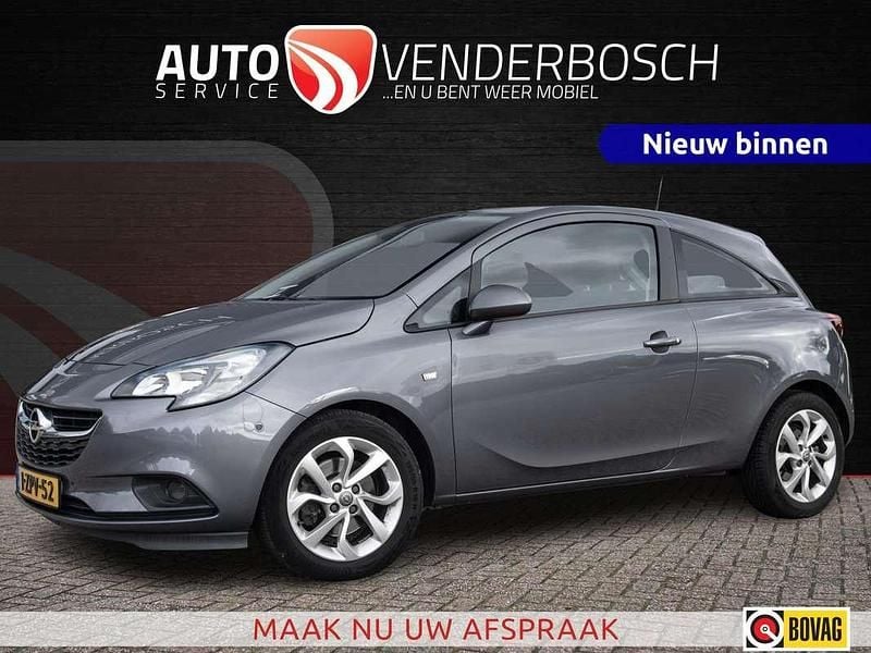 Grijs Gebruikt 2015 Opel Corsa Edition Hatchback | € 7.490 (Goede deal) - Afbeelding 1/4