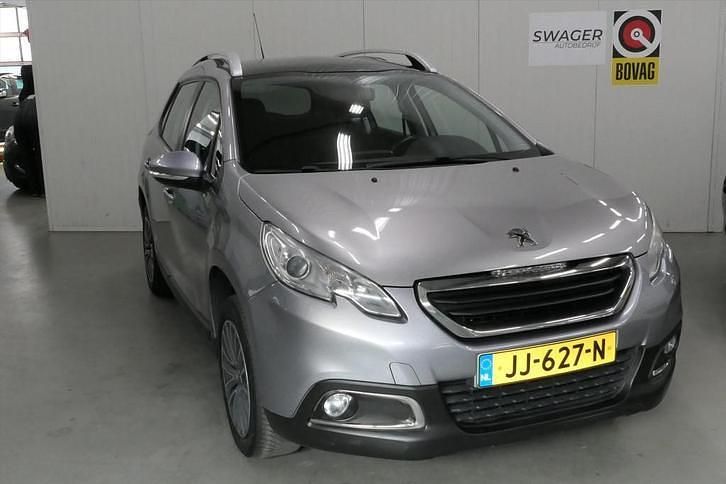 Grijs Occasion 2016 Peugeot 2008 SUV | € 6.495 (Super prijs) - Afbeelding 1/4