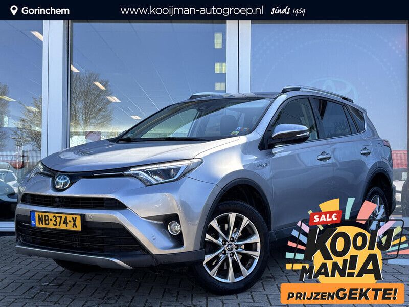 Grijs, metallic lak Gebruikt 2017 Toyota RAV4 Hybrid Executive SUV | € 21.900 (Eerlijke prijs) - Afbeelding 1/4