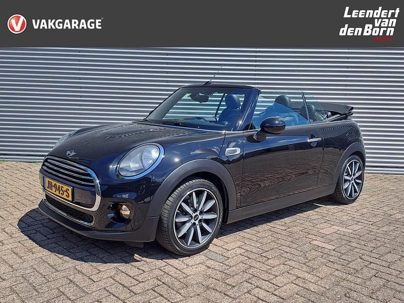 Zwart metallic Gebruikt 2016 Mini Cooper Cabriolet Business Cabriolet | € 17.995 (Iets duurder) - Afbeelding 1/4
