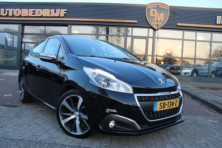 Occasion Peugeot 208 Allure 110 PK (80 kW) 2018 Zwart Hatchback