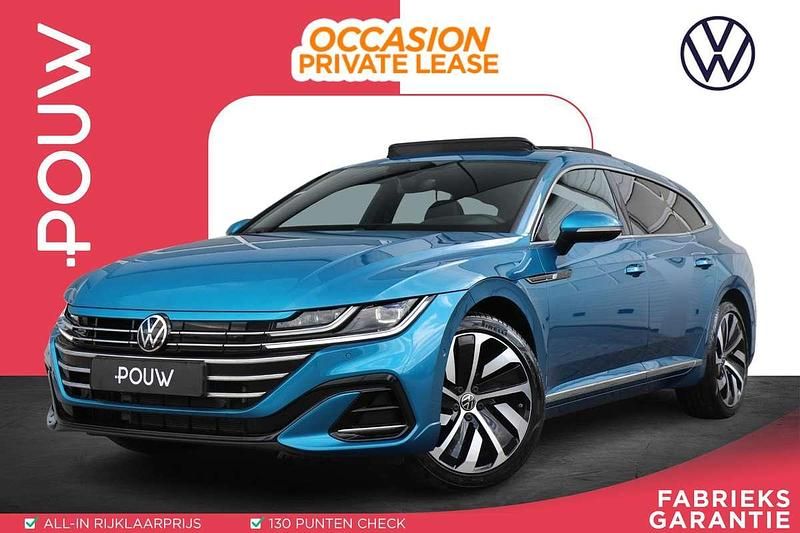 Blauw Gebruikt 2023 VW Arteon R-line Stationwagen | € 39.950 (Eerlijke prijs) - Afbeelding 1/3