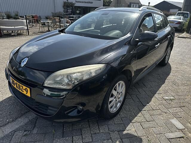 Zwart Occasion 2009 Renault Mégane GrandTour Stationwagen | € 1.899 (Eerlijke prijs) - Afbeelding 1/4