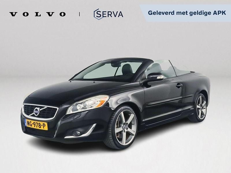 Zwart Gebruikt 2012 Volvo C70 Summum Cabriolet | € 12.900 (Super prijs) - Afbeelding 1/4