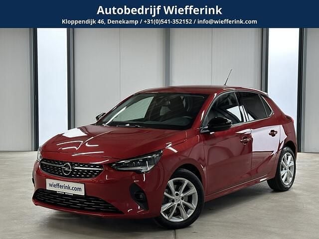 Rood Gebruikt 2022 Opel Corsa Elegance Hatchback | € 13.950 (Goede deal) - Afbeelding 1/4