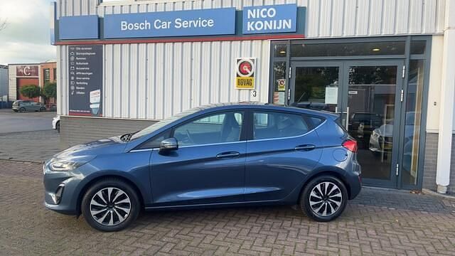 Occasion Ford Fiesta Titanium 124 PK (91 kW) 2022 Blauw Hatchback