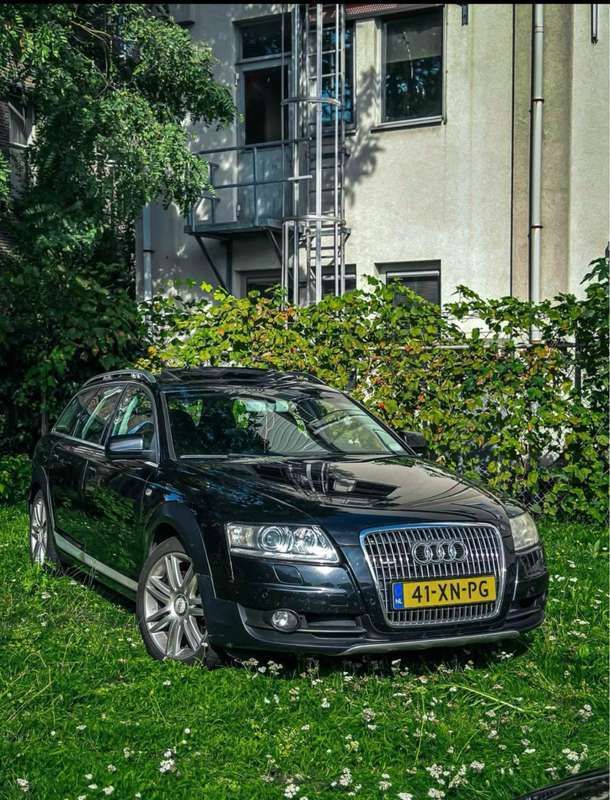 Zwart Gebruikt 2007 Audi A6 Allroad Proline Stationwagen | € 4.999 - Afbeelding 1/4