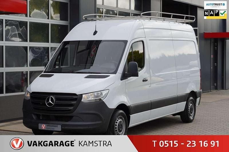 Wit Gebruikt 2023 Mercedes Sprinter Van | € 26.750 (Super prijs) - Afbeelding 1/3