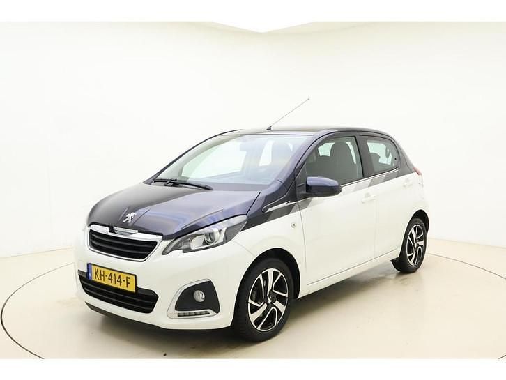 Wit Gebruikt 2016 Peugeot 108 Allure Hatchback | € 8.945 (Eerlijke prijs) - Afbeelding 1/4