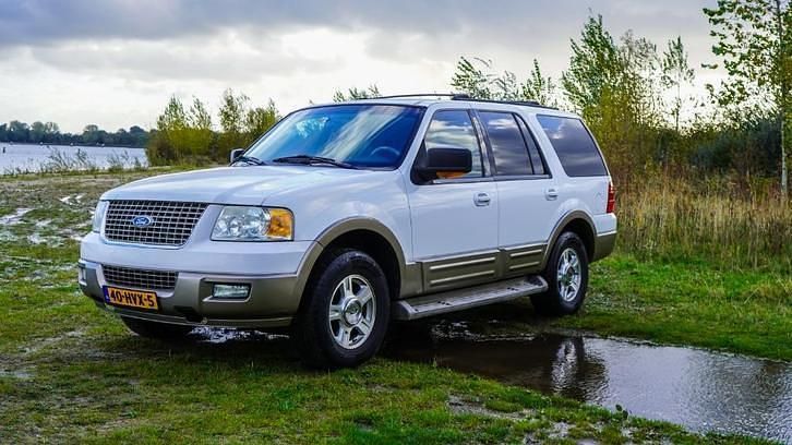Wit Gebruikt 2004 Ford Expedition SUV | € 9.995 - Afbeelding 1/4