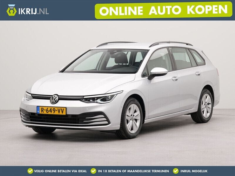 Grijs Gebruikt 2021 VW Golf VIII Highline Stationwagen | € 17.450 (Goede deal) - Afbeelding 1/3