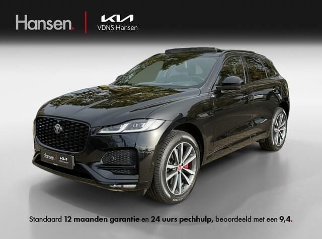 Zwart Gebruikt 2021 Jaguar F-Pace S SUV | € 42.945 (Eerlijke prijs) - Afbeelding 1/4