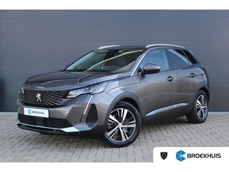 Grijs Gebruikt 2021 Peugeot 3008 Allure SUV | € 22.900 (Super prijs) - Afbeelding 1/4