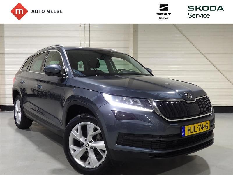 Grijs (metallic) Occasion 2020 Skoda Kodiaq Business Line SUV | € 28.950 (Goede deal) - Afbeelding 1/4
