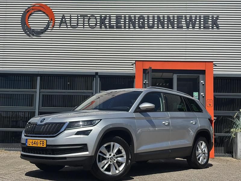 Grijs Occasion 2021 Skoda Kodiaq Business Line SUV | € 29.950 (Super prijs) - Afbeelding 1/4