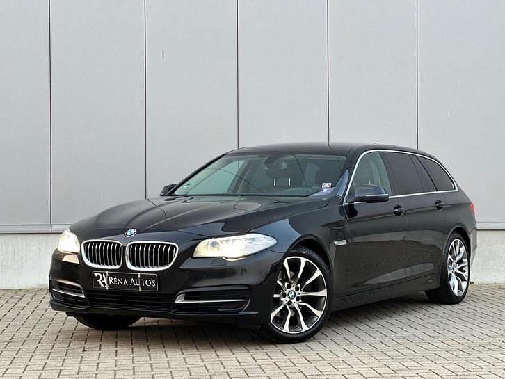 Occasion BMW 520 Luxury Line 184 PK (135 kW) 2016 Zwart (metallic) Stationwagen
