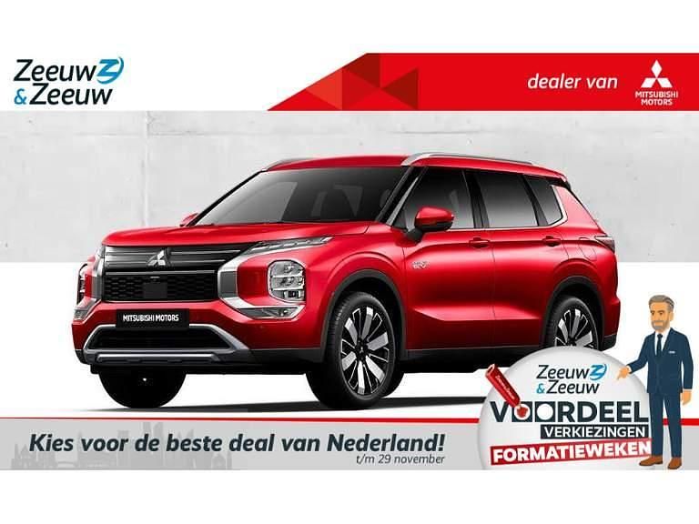 Rood Nieuw 2025 Mitsubishi Outlander P-HEV Edition SUV | € 49.500 (Super prijs) - Afbeelding 1/4