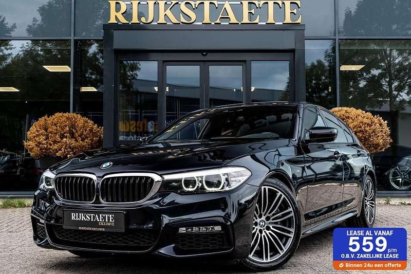 Blauw Gebruikt 2018 BMW 540 Executive Sedan | € 34.900 (Eerlijke prijs) - Afbeelding 1/4