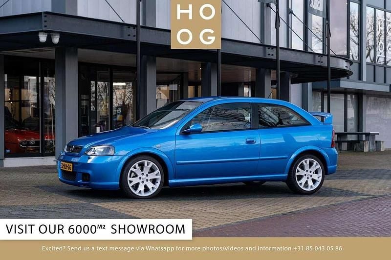 Occasion Opel Astra OPC 200 PK (147 kW) 2003 Blauw Coupé