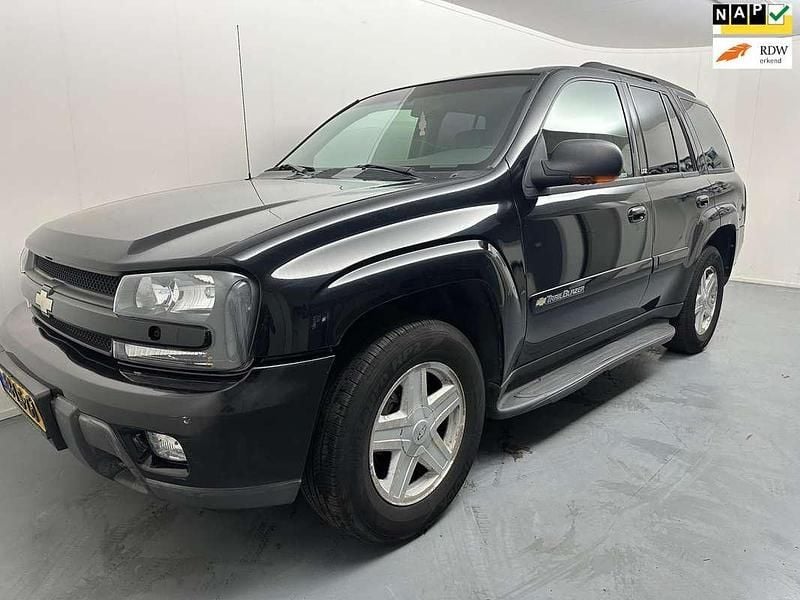 Zwart, metallic lak Gebruikt 2003 Chevrolet TrailBlazer LTZ SUV | € 7.900 - Afbeelding 1/4