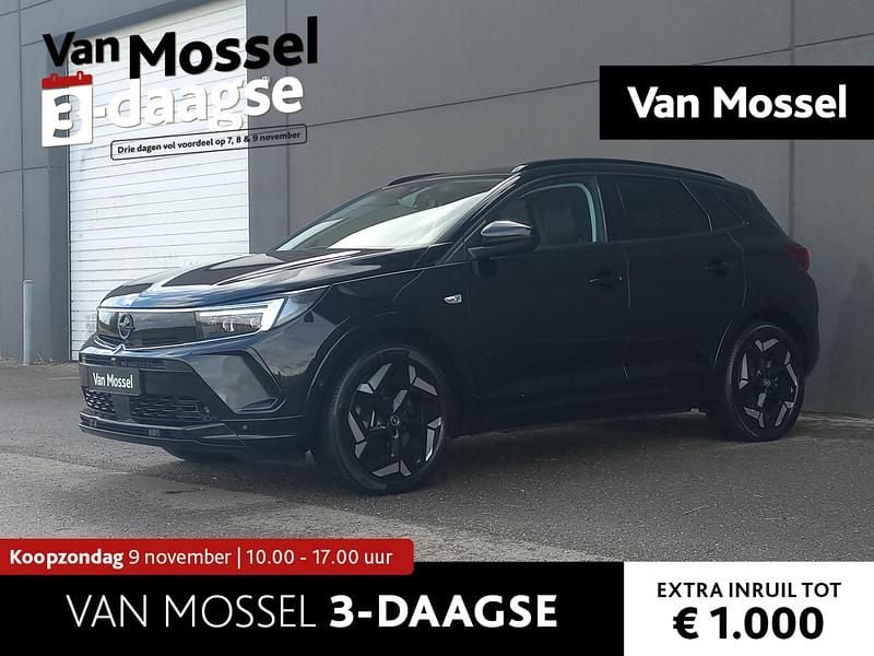 Zwart Gebruikt 2023 Opel Grandland X GSe SUV | € 27.440 (Eerlijke prijs) - Afbeelding 1/4