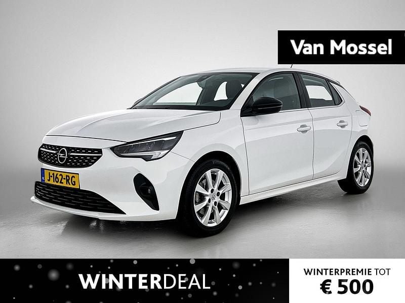 Wit Occasion 2020 Opel Corsa Elegance Hatchback | € 12.940 (Eerlijke prijs) - Afbeelding 1/4