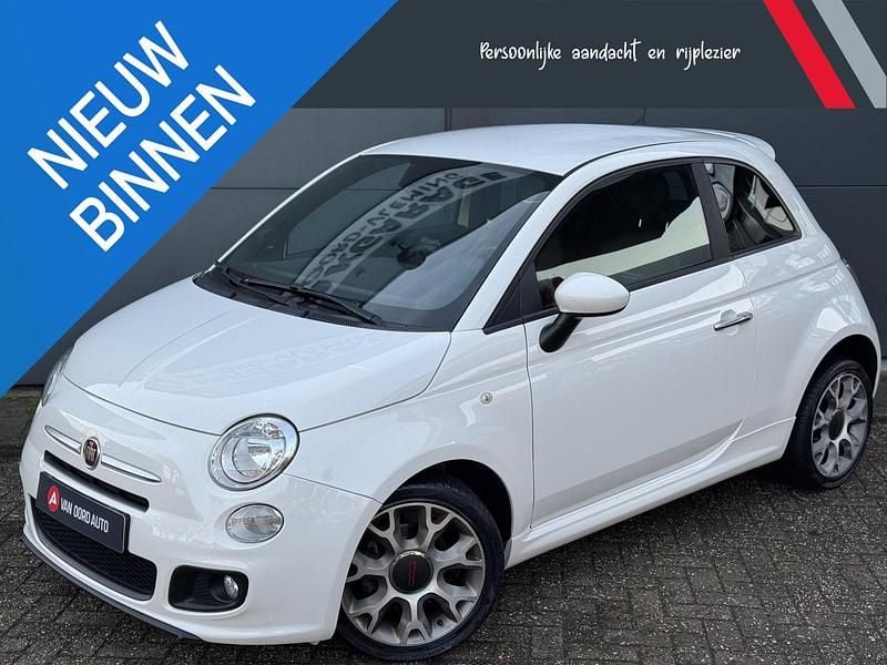 Wit Occasion 2015 Fiat 500S Sport Hatchback | € 6.440 (Goede deal) - Afbeelding 1/4