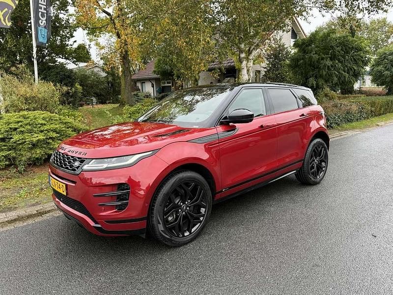 Rood Gebruikt 2021 Land Rover Range Rover evoque R-Dynamic SUV | € 34.750 (Goede deal) - Afbeelding 1/4