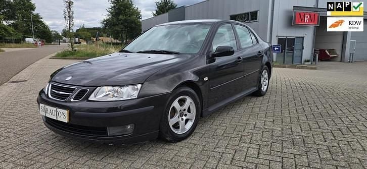 Occasion Saab 9-3 Linear 150 PK (110 kW) 2004 Zwart Sedan
