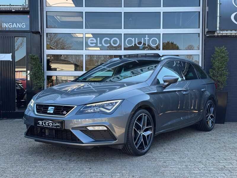 Grijs Gebruikt 2018 Seat Leon ST Business Stationwagen | € 18.250 (Duur) - Afbeelding 1/4