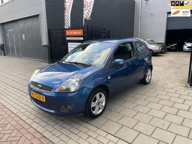 Blauw Gebruikt 2008 Ford Fiesta Futura Hatchback | € 1.499 (Super prijs) - Afbeelding 1/4