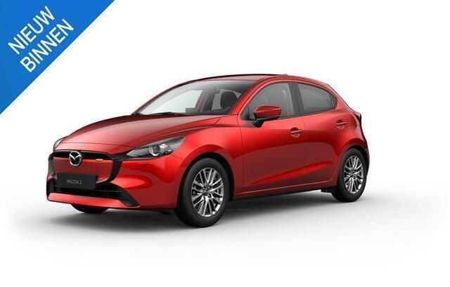 Rood Nieuw 2025 Mazda 2 Exclusive-Line Hatchback | € 27.990 (Iets duurder) - Afbeelding 1/1