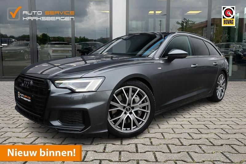 Grijs Gebruikt 2023 Audi A6 Competition Stationwagen | € 42.900 (Super prijs) - Afbeelding 1/4