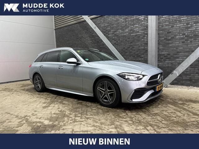 Grijs Gebruikt 2022 Mercedes C220 Premium Stationwagen | € 33.400 (Goede deal) - Afbeelding 1/4