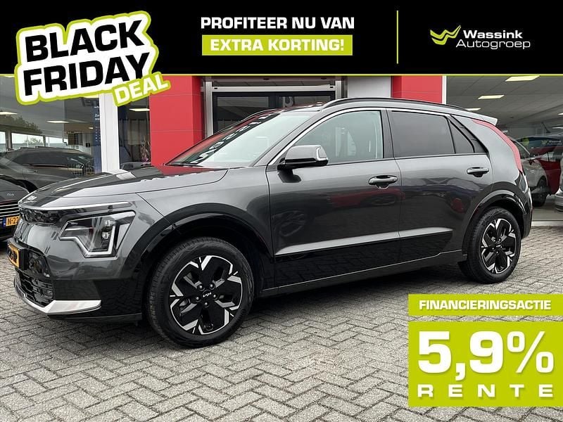 Grijs Gebruikt 2024 Kia e-Niro Advance SUV | € 31.894 (Super prijs) - Afbeelding 1/3