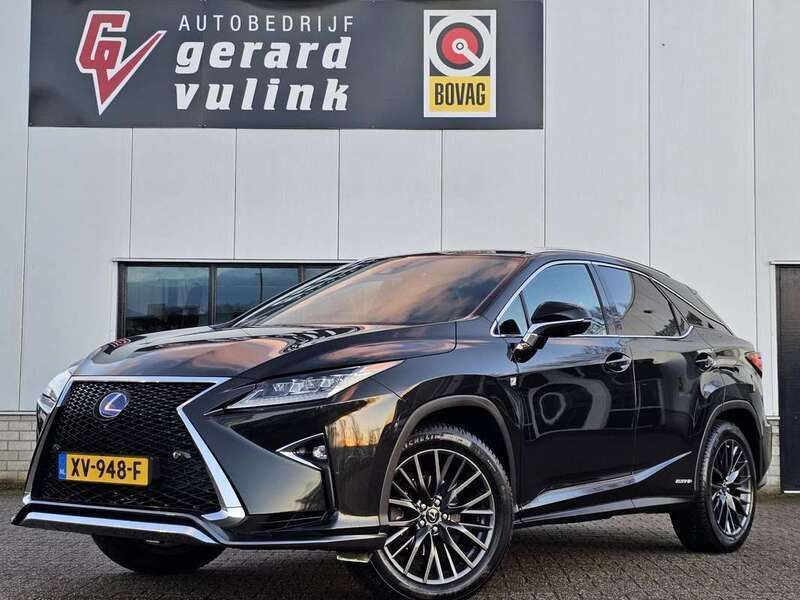 Zwart, metallic lak Gebruikt 2017 Lexus RX450h Sport Line SUV | € 39.450 (Goede deal) - Afbeelding 1/4