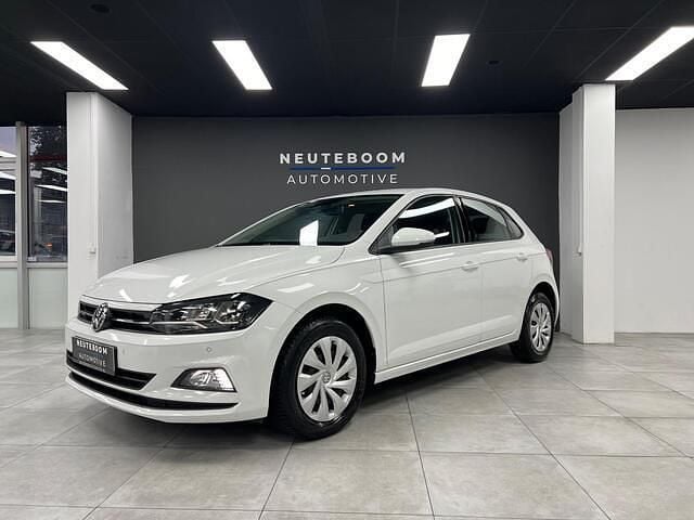 Wit Gebruikt 2019 VW Polo Hatchback | € 11.999 (Goede deal) - Afbeelding 1/4