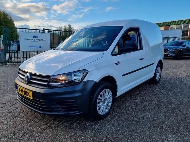 Wit Gebruikt 2019 VW Caddy Comfortline MPV | € 12.999 (Super prijs) - Afbeelding 1/4