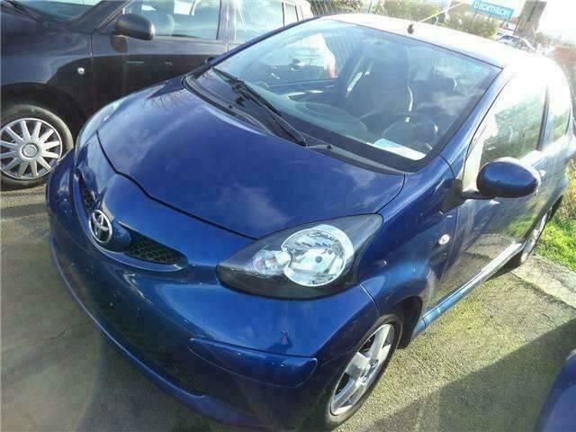 Occasion Toyota Aygo 54 PK (39 kW) 2008 Blauw Hatchback