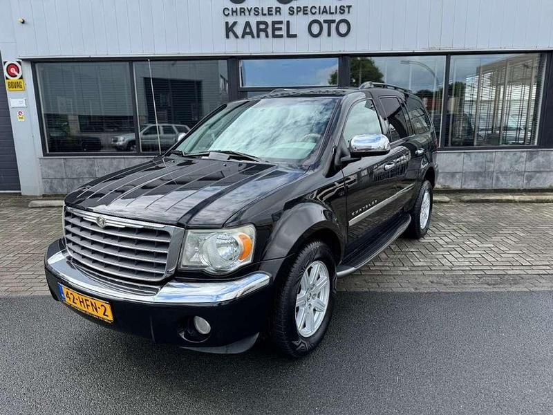 Zwart, metallic lak Gebruikt 2007 Chrysler Aspen Limited SUV | € 12.950 - Afbeelding 1/4