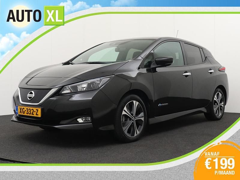 Occasion Nissan Leaf N-Connecta 110 kW (150 PK) 2018 Zwart Hatchback