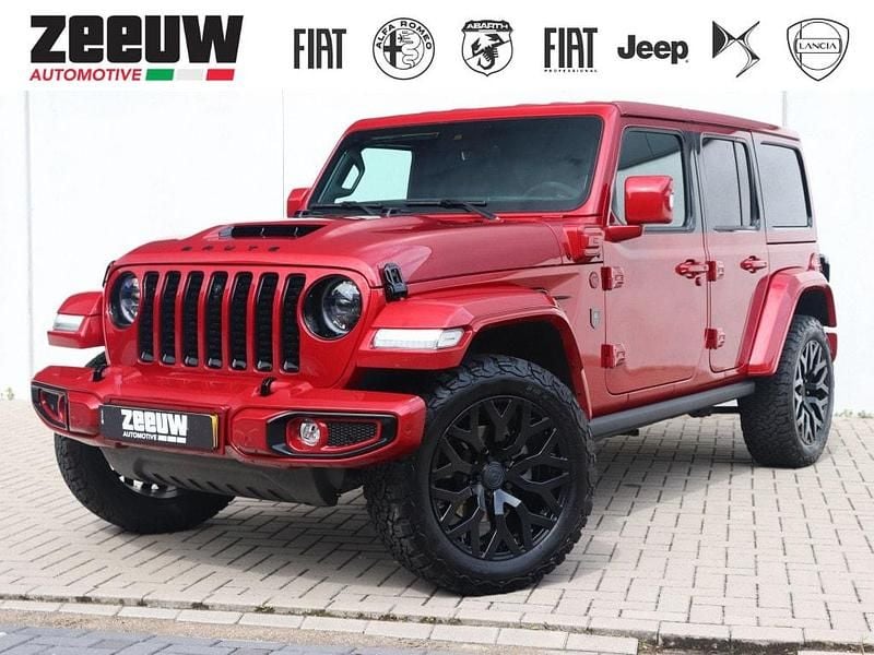 Rood Occasion 2023 Jeep Wrangler Unlimited SUV | € 119.450 - Afbeelding 1/4
