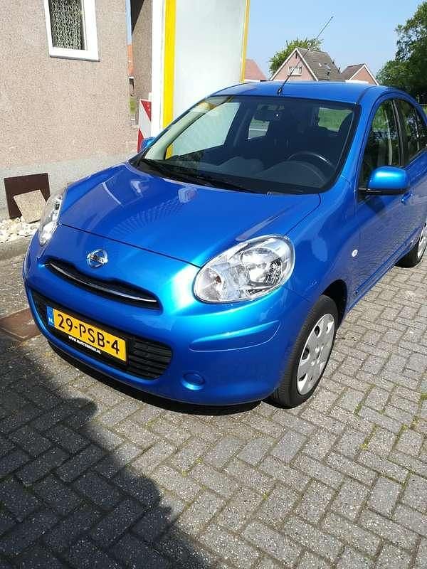 Blauw Gebruikt 2011 Nissan Micra Acenta Hatchback | € 2.600 (Goede deal) - Afbeelding 1/4