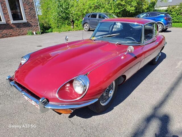 Rood Gebruikt 1969 Jaguar E-Type Coupé | € 49.990 - Afbeelding 1/4