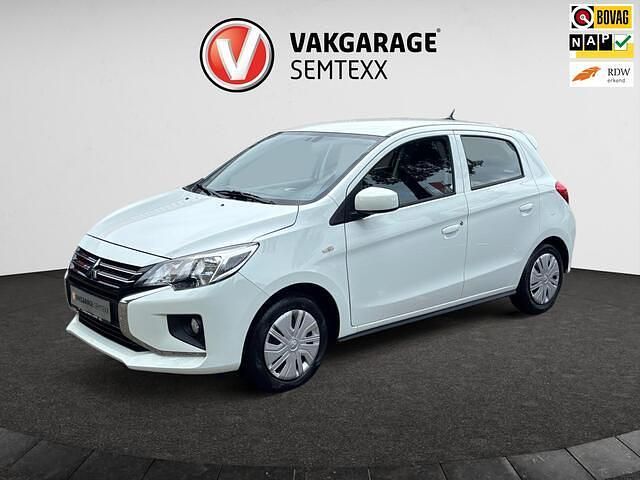 Wit Gebruikt 2020 Mitsubishi Space Star Hatchback | € 8.750 (Eerlijke prijs) - Afbeelding 1/4