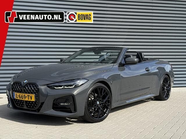 Grijs Gebruikt 2021 BMW 420 M Sport Cabriolet | € 49.945 (Duur) - Afbeelding 1/4