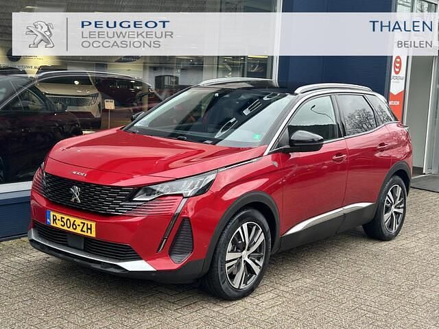 Rood Gebruikt 2022 Peugeot 3008 SUV | € 28.850 (Iets duurder) - Afbeelding 1/4