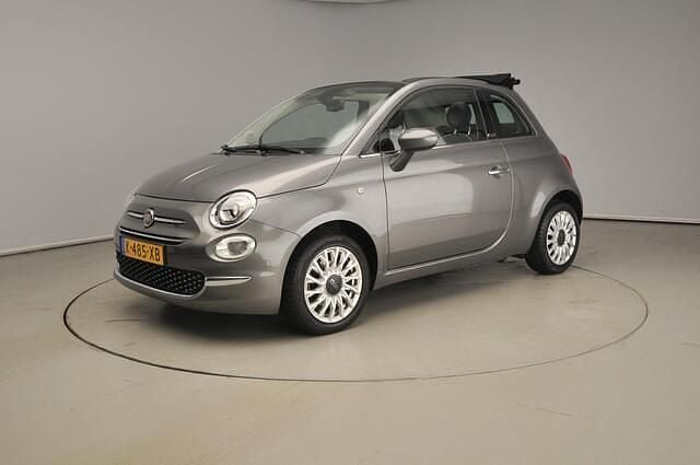 Grijs Occasion 2017 Fiat 500C Sport Cabriolet | € 11.900 (Eerlijke prijs) - Afbeelding 1/4